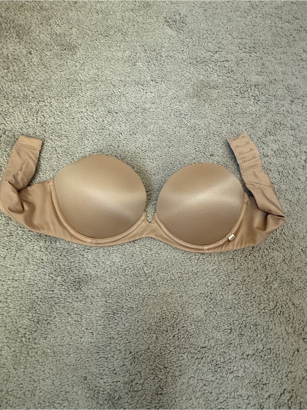 Victoria’s Secret Strapless Bra Nude Beige 34B